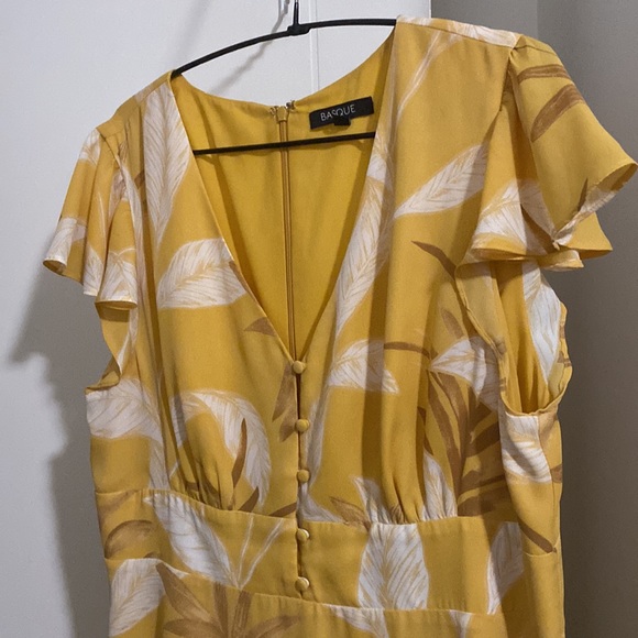 Basque midi dress size 16 - Picture 2 of 5